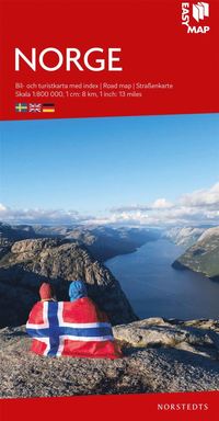 Norge EasyMap : Skala 1:800.000