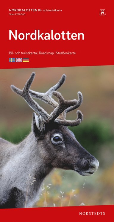 Nordkalotten Karta : Skala 1:700.000 (hftad)