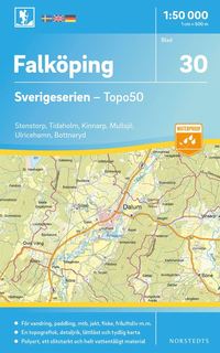 30 Falkping Sverigeserien Topo50 : Skala 1:50 000