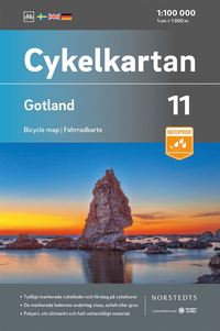 Cykelkartan Blad 11 Gotland : Skala 1:90 000