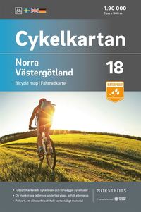 Cykelkartan Blad 18 Norra Vstergtland : Skala 1:90 000