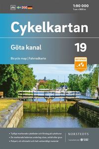 Cykelkartan Blad 19 Göta kanal : Skala 1:90 000