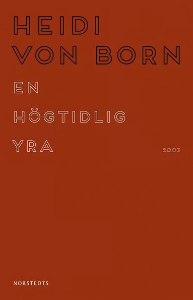En h�gtidlig yra (pocket)