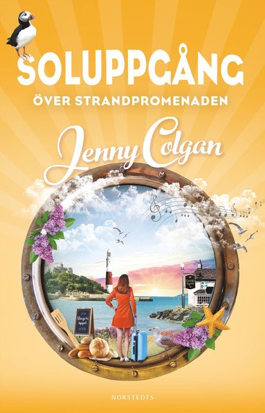Soluppgng ver strandpromenaden (storpocket)