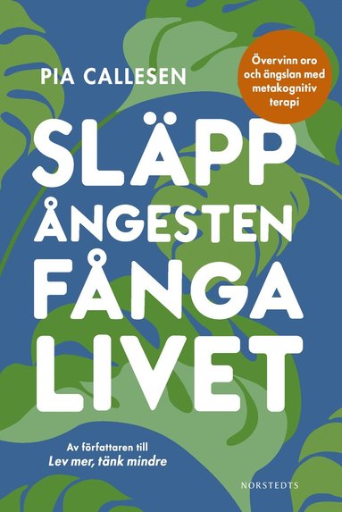 Slpp ngesten, fnga livet : vervinn oro och ngslan med metakognitiv terapi (inbunden)