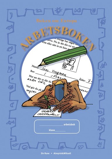 Boken om Europa Arbetsbok (inbunden)