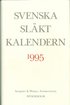 Svenska Slktkalendern 1995