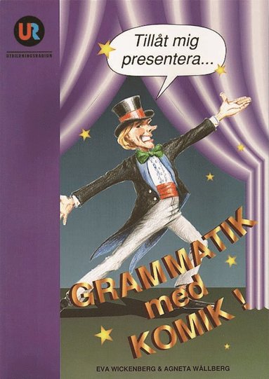 Grammatik med komik, huvudbok (inbunden)