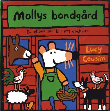 Mollys Bondgård : En Lekbok Som Blir Ett Dockhus (häftad)