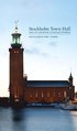 Stockholm Town Hall and its architect, Ragnar �stberg