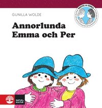 Omslag: Annorlunda Emma och Per