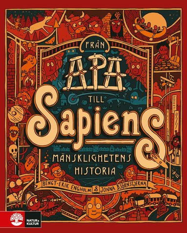 Från apa till sapiens : mänsklighetens historia (inbunden)