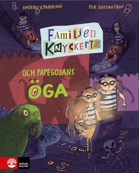Omslag: Familjen Knyckertz och papegojans öga