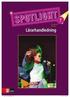 Spotlight 7 L�rarhandledning