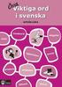 Viktiga ord i svenska : sprklra