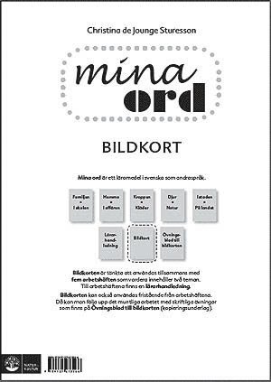 Mina ord Bildkort, andra upplagan (h�ftad)