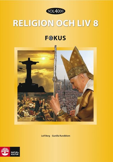 SOL 4000 Religion och liv 8 Fokus Elevbok (inbunden)