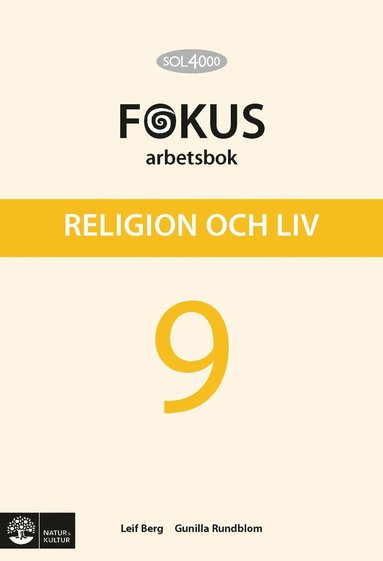 SOL 4000 Religion och liv 9 Fokus Arbetsbok (hftad)