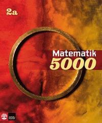 Matematik 5000 Kurs 2a Röd & Gul Lärobok (häftad)