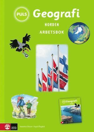 PULS Geografi 4-6 Norden Arbetsbok, tredje upplagan (inbunden)
