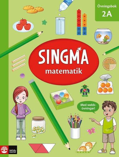Singma matematik 2A vningsbok (inbunden)