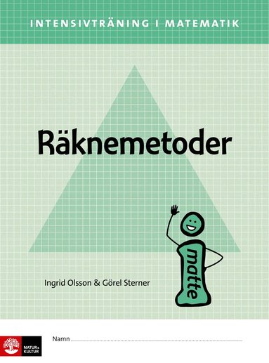 Intensivträning ma åk 4-6 Räknemetoder Elevhäfte (häftad)