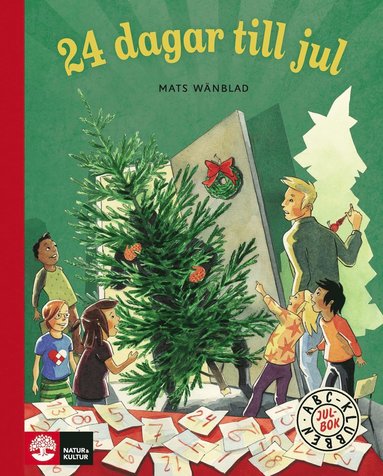 ABC-klubben Julbok, 24 dagar till jul (inbunden)
