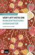 Frskolepocket : Vrt att veta om koncentrationssvrigheter