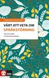 Frskolepocket Vrt att veta om sprkstrning