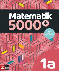Matematik 5000+ Kurs 1a Röd Lärobok Upplaga 2021 (häftad)