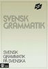 Ml Svensk grammatik p svenska