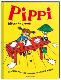 Omslag: Pippi hittar en spunk