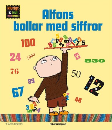Alfons bollar med siffror (inbunden)