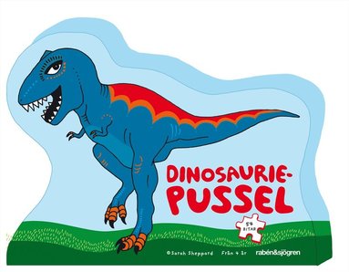 Dinosaurie-pussel (inbunden)