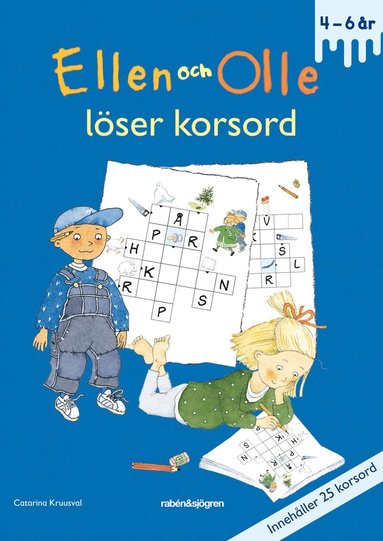 Ellen och Olle löser korsord (kartonnage)