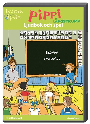 Pippi Långstrump  Ljudbok och spel - Lyssna Spela (häftad)