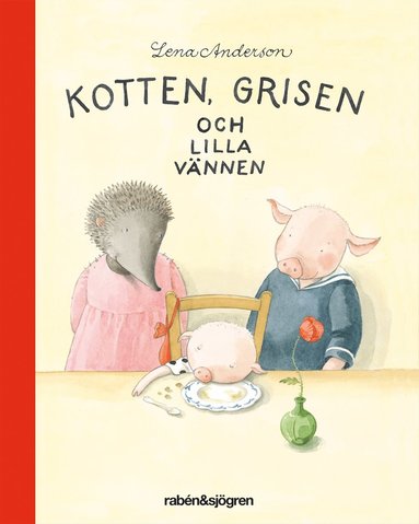 Kotten, Grisen och lilla vännen - Minibok (inbunden)
