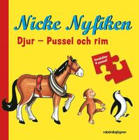 Nicke Nyfiken - Djur : Pussel och rim (spel)