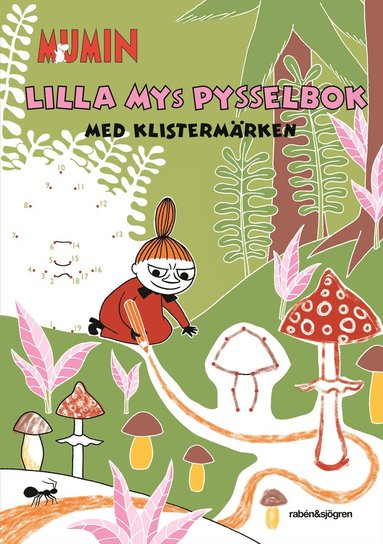 Lilla Mys pysselbok med klistermärken (inbunden)