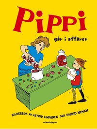 Omslag: Pippi går i affärer