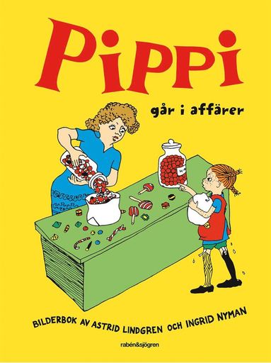 Pippi g�r i aff�rer (inbunden)