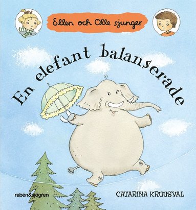 En elefant balanserade (kartonnage)