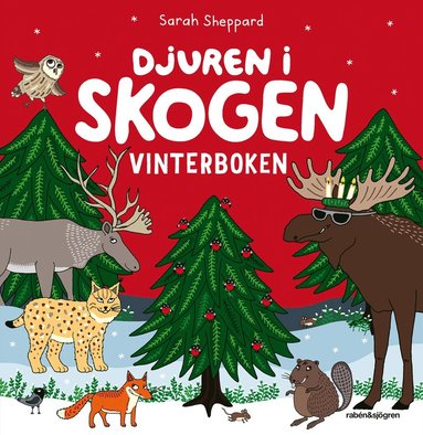 Djuren i skogen. Vinterboken (inbunden)
