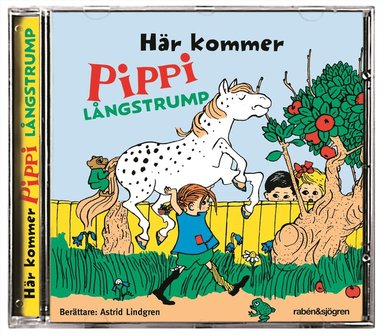 Här kommer Pippi Långstrump (inbunden)