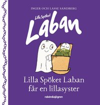 Omslag: Lilla spöket Laban får en lillasyster