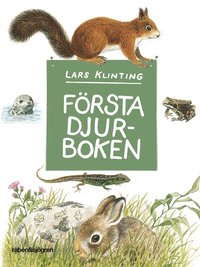 Omslag: Första djurboken : däggdjur groddjur kräldjur