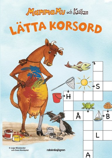 Mamma Mu och Kråkan Lätta korsord (inbunden)
