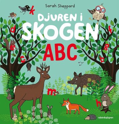 Djuren i skogen ABC (inbunden)