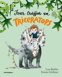Omslag: Ivar träffar en triceratops