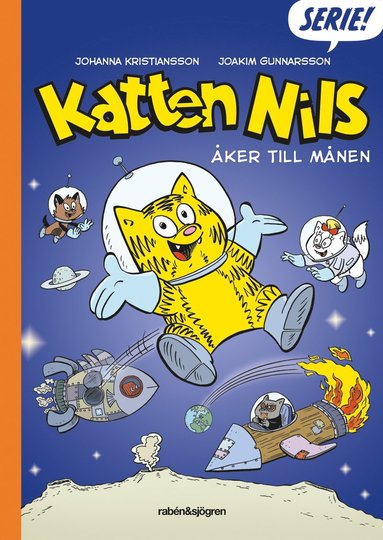Katten Nils ker till mnen (inbunden)